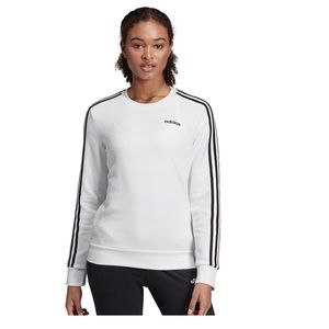 Adidas Crewneck Fitted Fleece Sweatshirt
